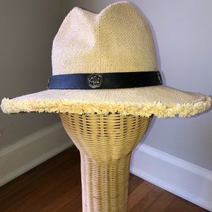 Lucky Brand frayed straw hat